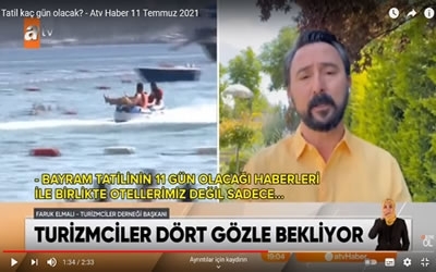 Atv Haber - Tatil kaç gün olacak? 11.07.2021