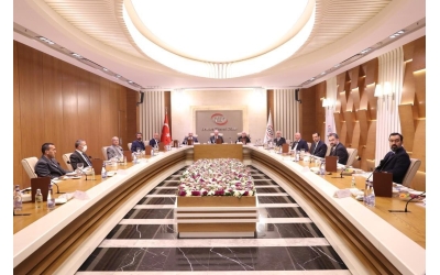 ATO 'da Halkbank Genel Müdürü ile Toplantı yapıldı.