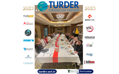 TURDER Yönetim Kurulu 2023 Yılını Ankara Greenpark Otel'de düzenlenen etkinlikte kutladı.