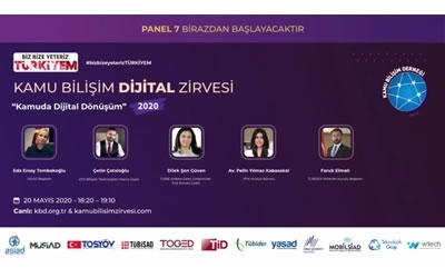 Kamu Bilişim Dijital Zirvesi 2020 - Panel 7 05.06.2020