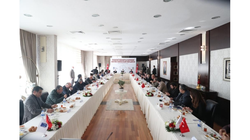 Pandemi Nedeniyle Kapanan Sektör Temsilcileri Toplantısı