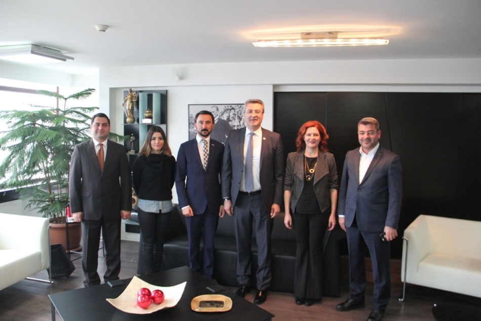 Ankara Barosu Başkanı Sn. Hakan Canduran'ı Ziyaretimiz