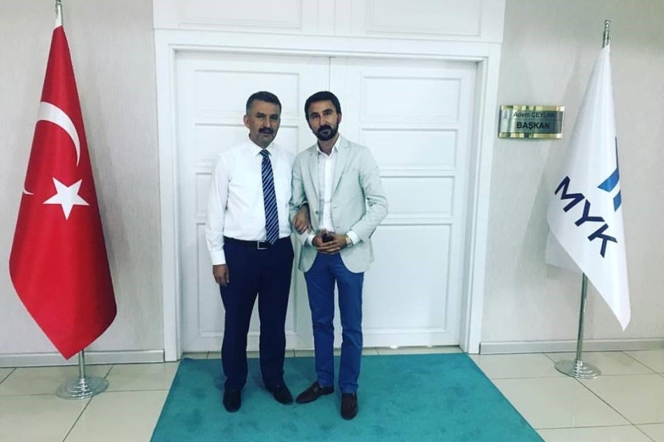 Mesleki Yeterlilik Kurumu Başkanı Sn. Adem Ceylan’ı makamında ziyaret